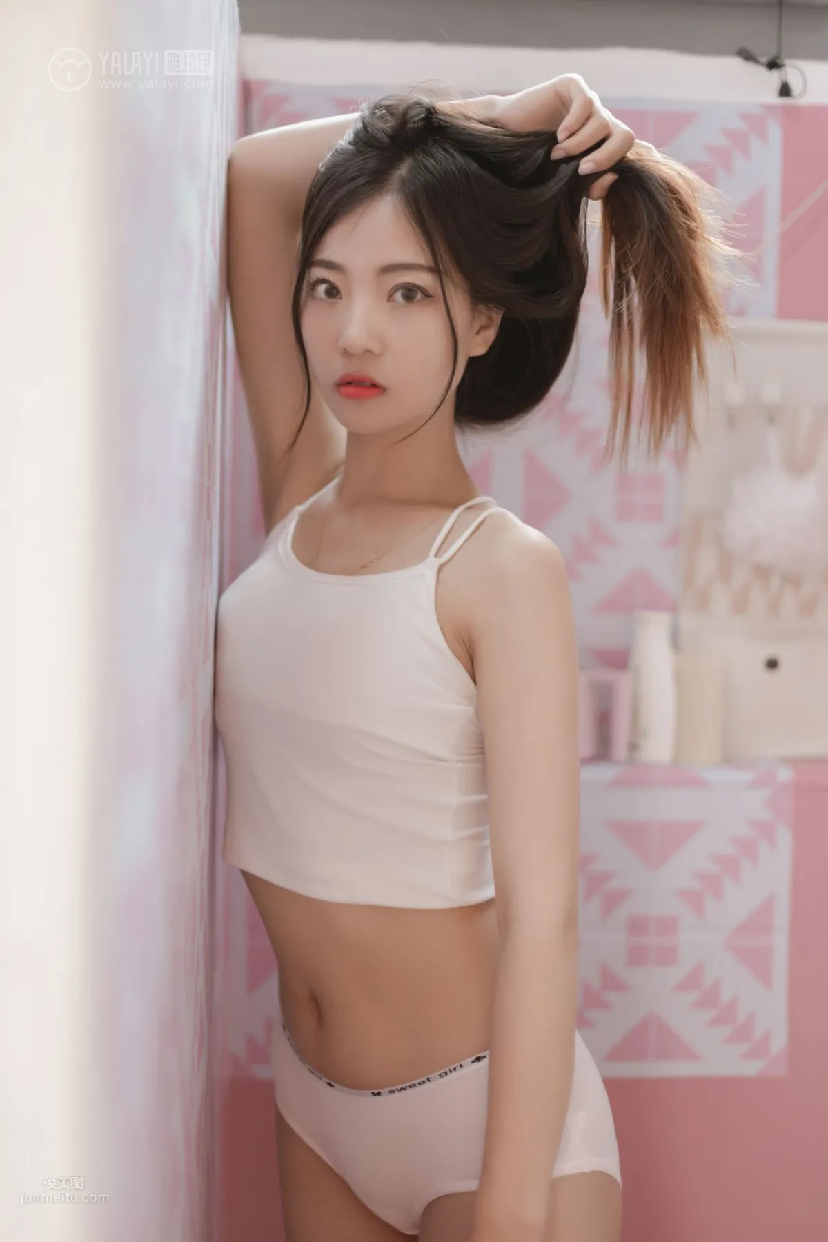[YALAYI] 2019.07.03 Vol.327 Pink Love Season Gao Ruotong photo 40