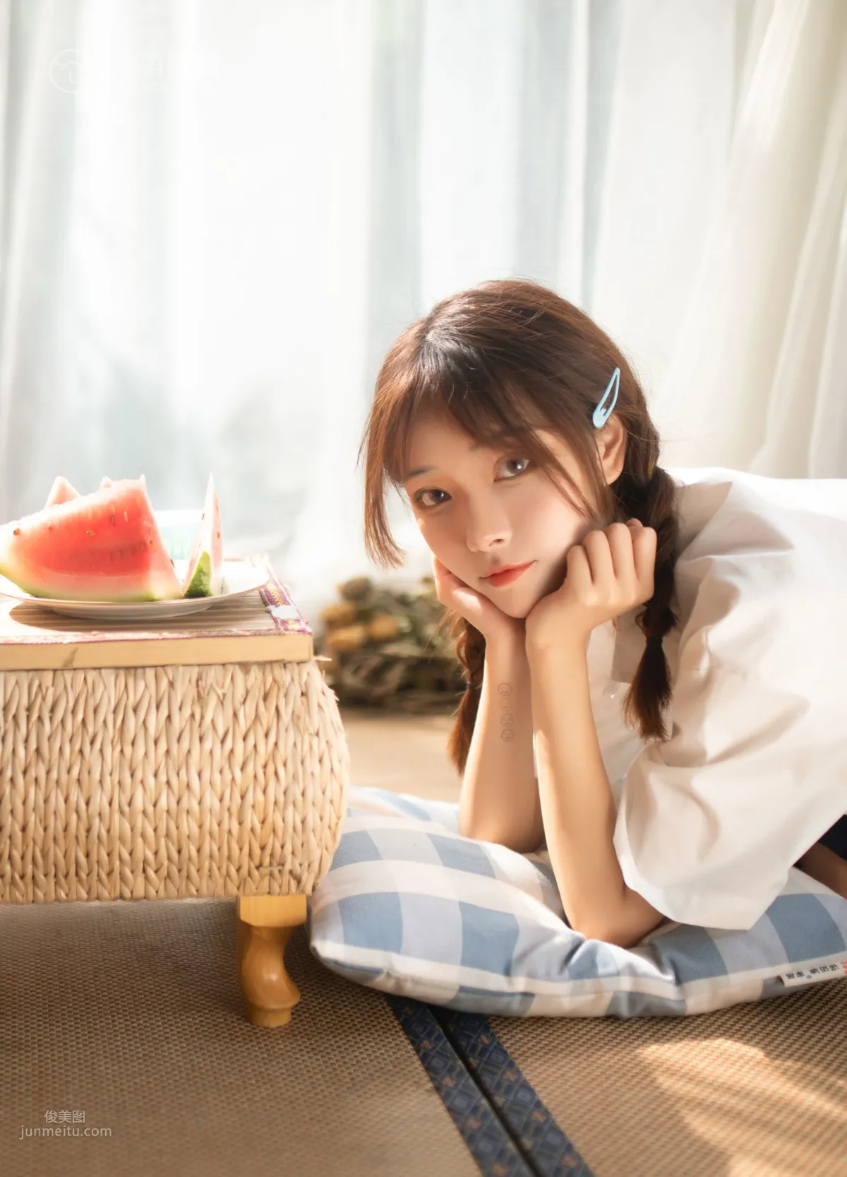 [YALAYI雅拉伊] 2019.08.02 No.357 与她的夏日恋爱 暄暄_4
