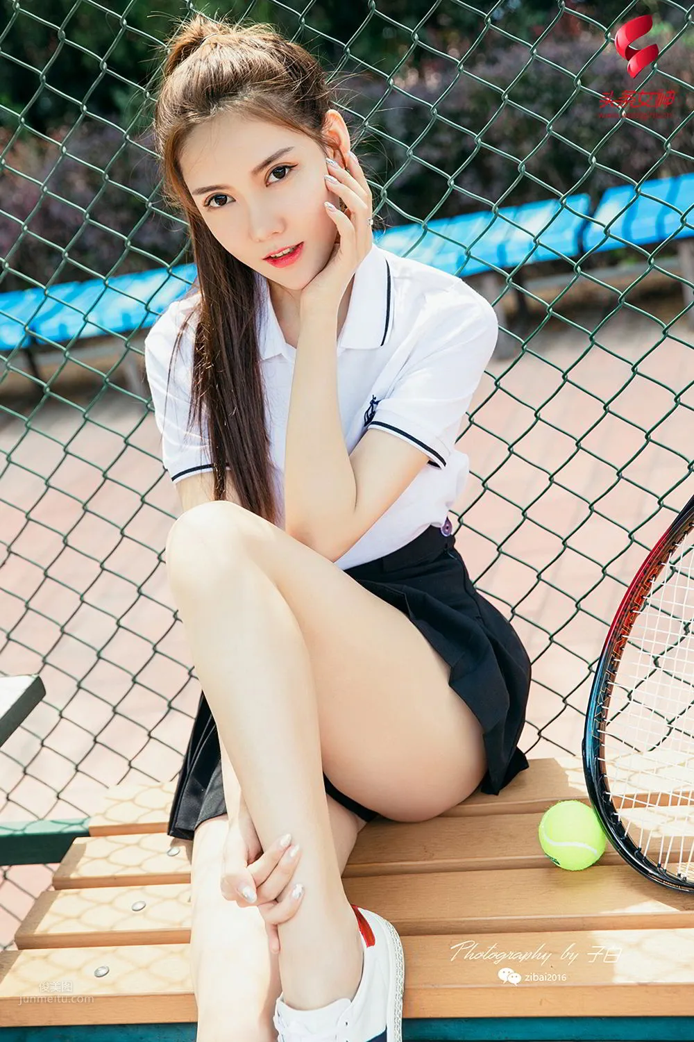 [TouTiao頭條女神] 2019.07.13 我是網球美少女 莎倫 10