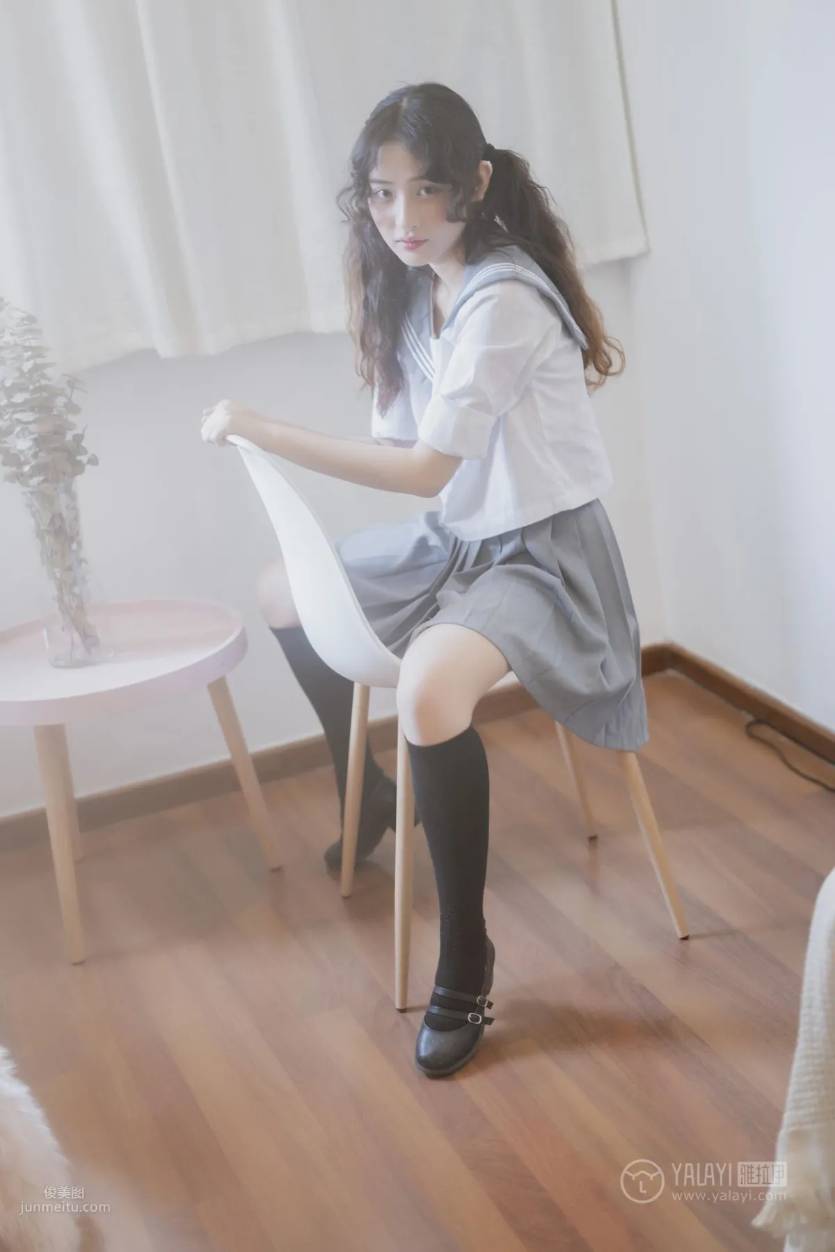 [YALAYI] 2019.07.25 No.349 Pure Schoolgirl Xi Zi photo 61