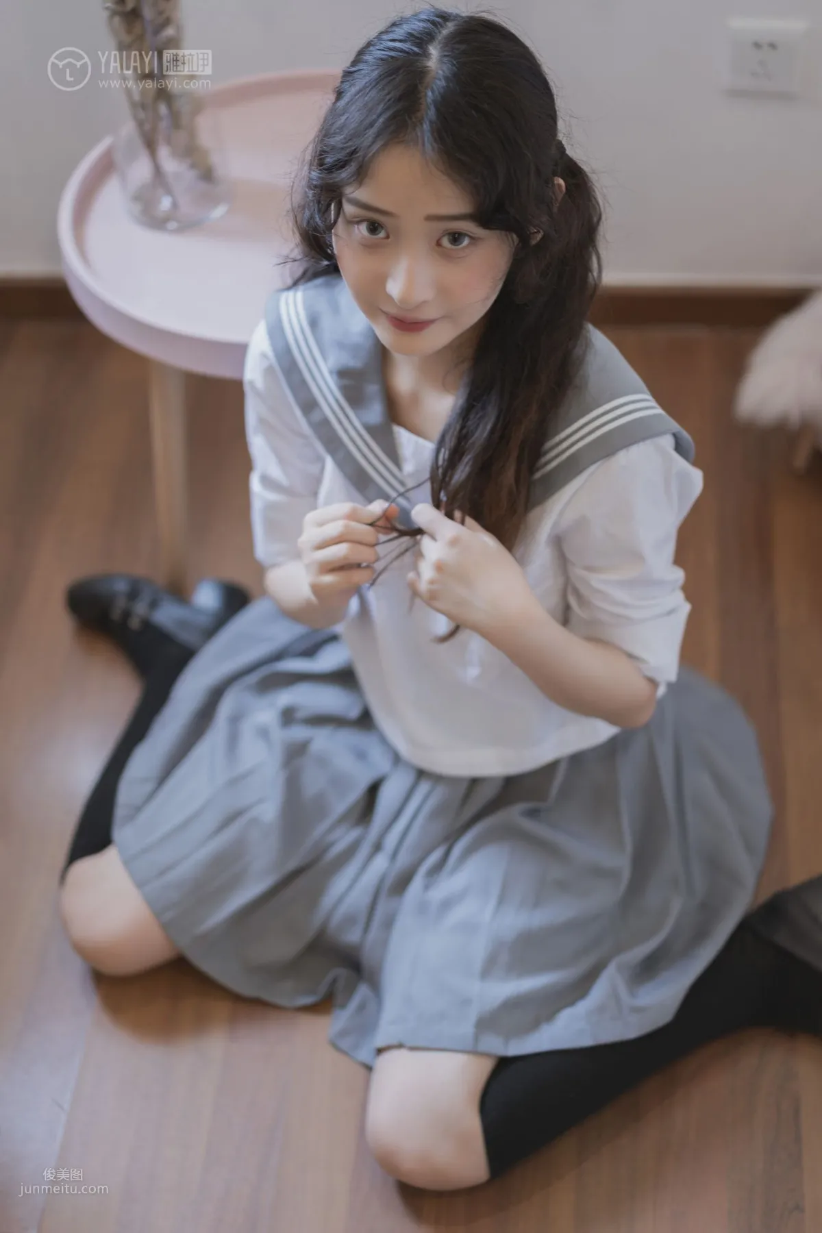 [YALAYI] 2019.07.25 No.349 Pure Schoolgirl Xi Zi photo 34
