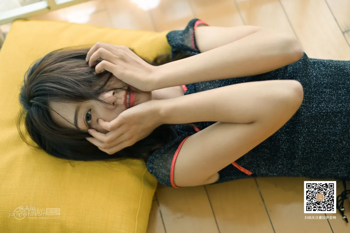 [YALAYI雅拉伊] 2019.08.27 No.382 音乐系的旗袍女孩 纹纹_41