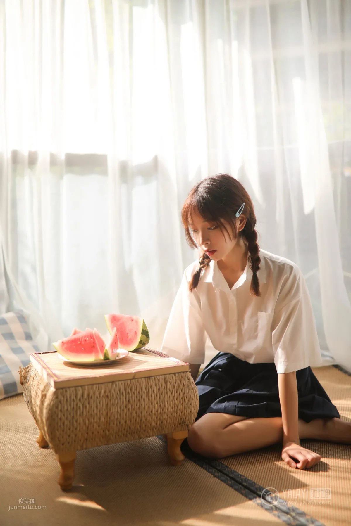 [YALAYI雅拉伊] 2019.08.02 No.357 与她的夏日恋爱 暄暄_14