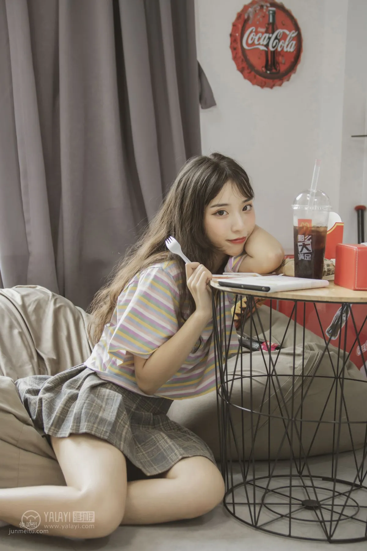 [YALAYI雅拉伊] 2019.07.16 No.340 氧气女孩 阿橙_5