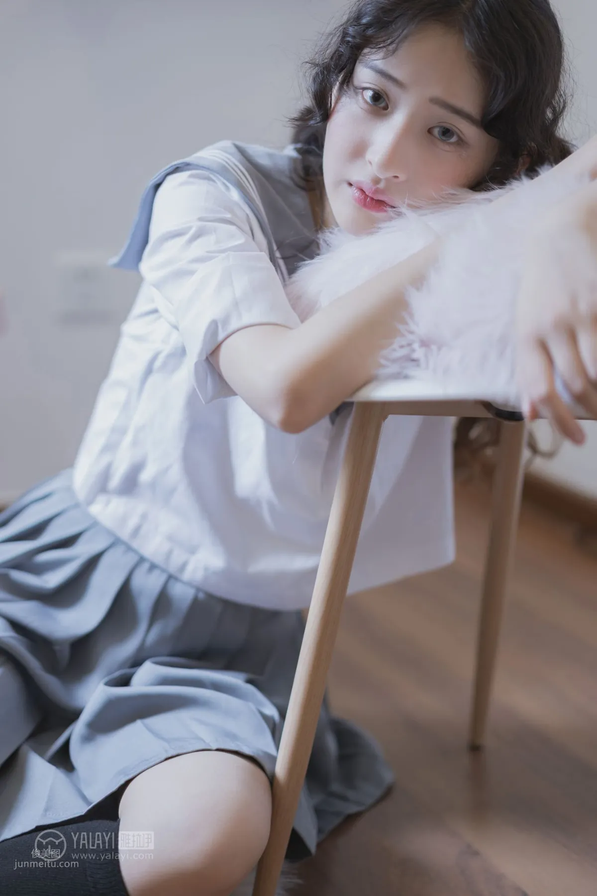 [YALAYI] 2019.07.25 No.349 Pure Schoolgirl Xi Zi photo 45