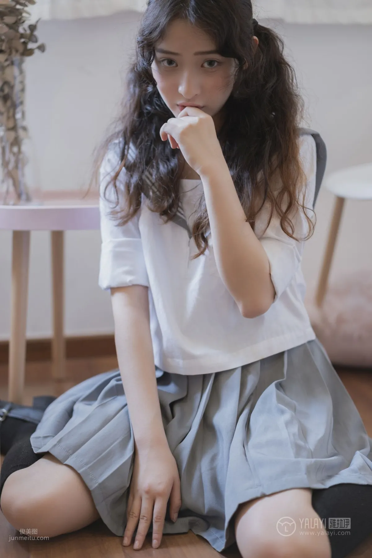[YALAYI] 2019.07.25 No.349 Pure Schoolgirl Xi Zi photo 26