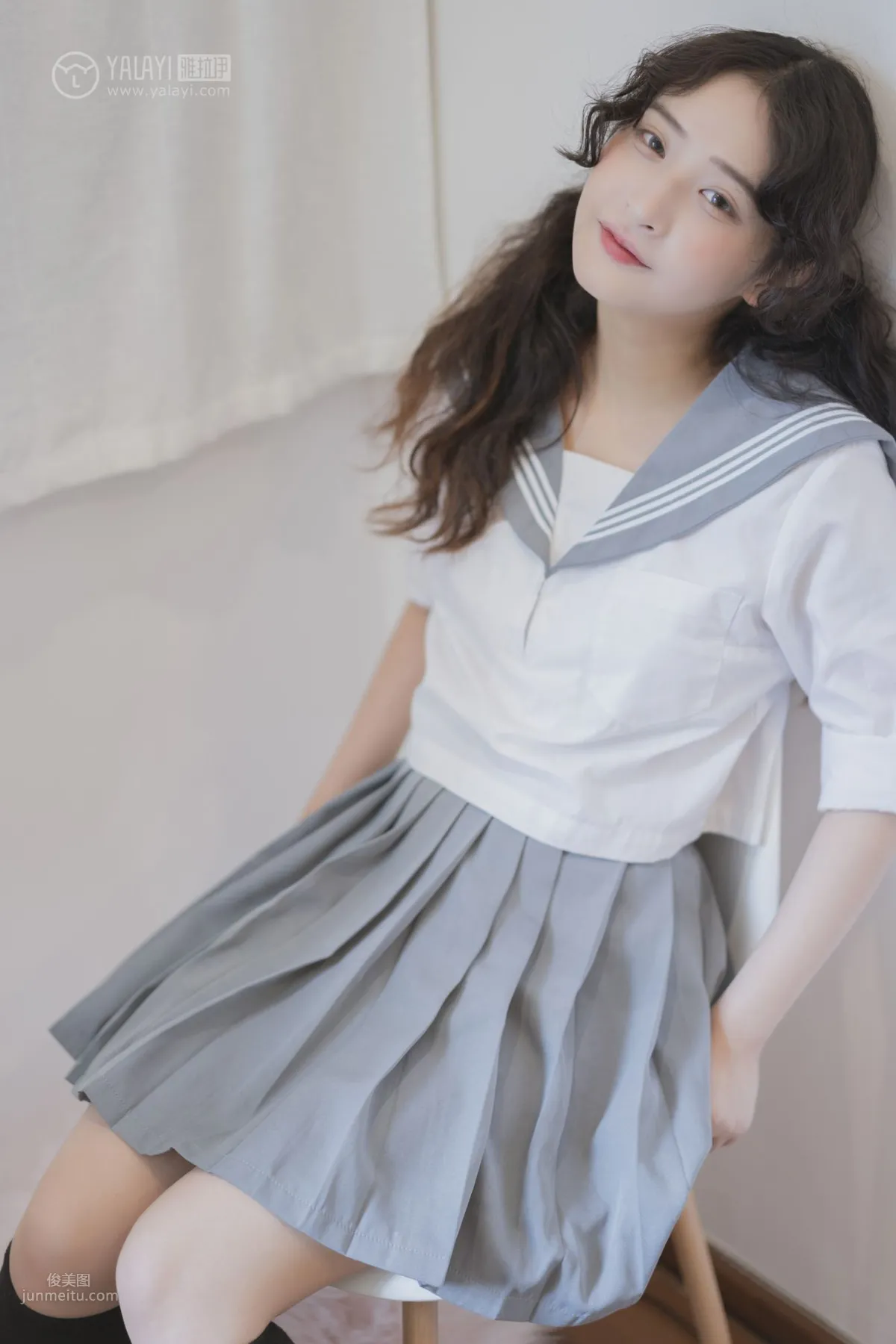 [YALAYI] 2019.07.25 No.349 Pure Schoolgirl Xi Zi photo 17