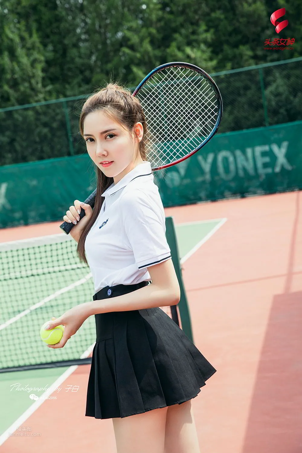 [TouTiao頭條女神] 2019.07.13 我是網球美少女 莎倫 6