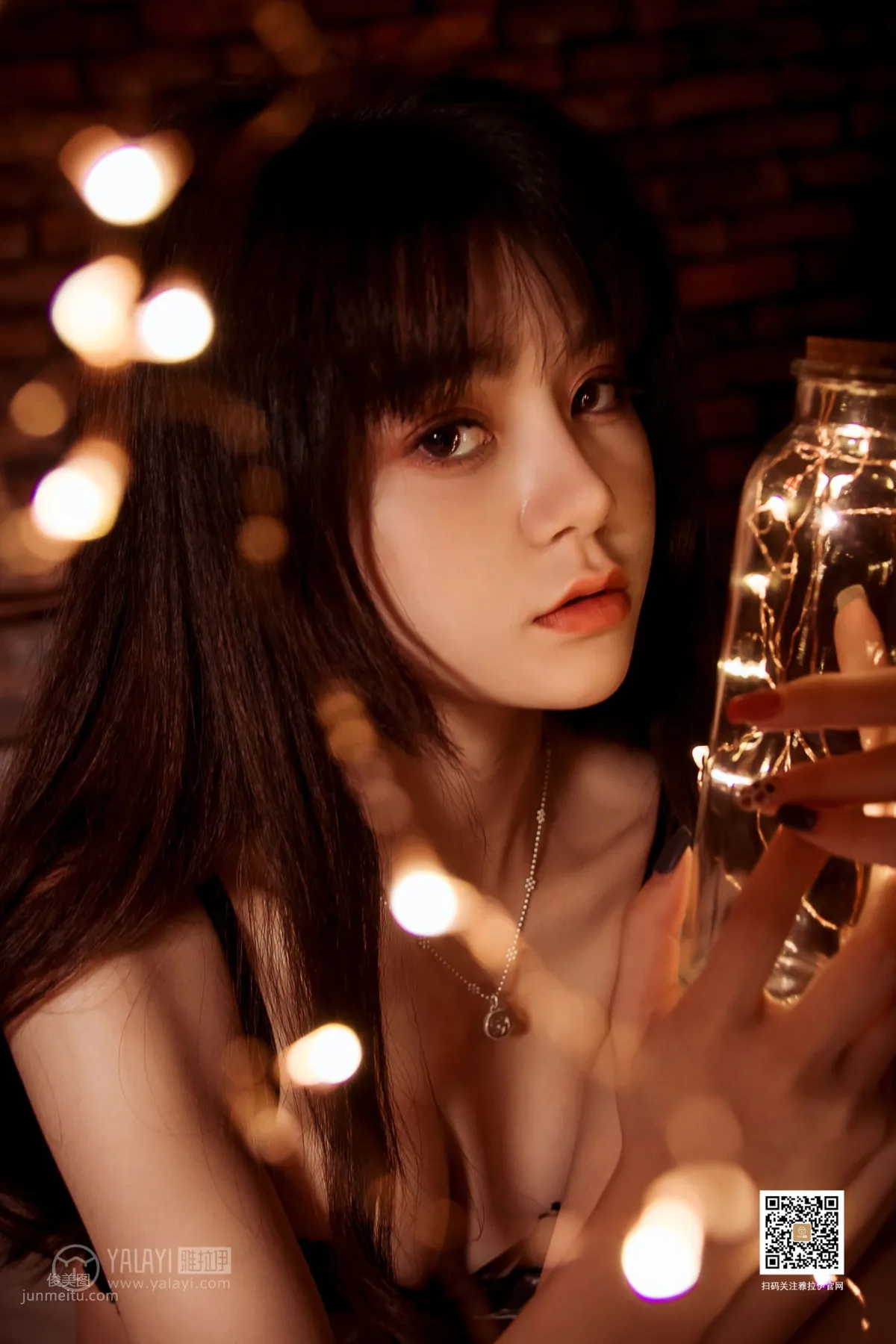 [YALAYI] 2019.08.07 No.362 Library Elf Rong Rong photo 42