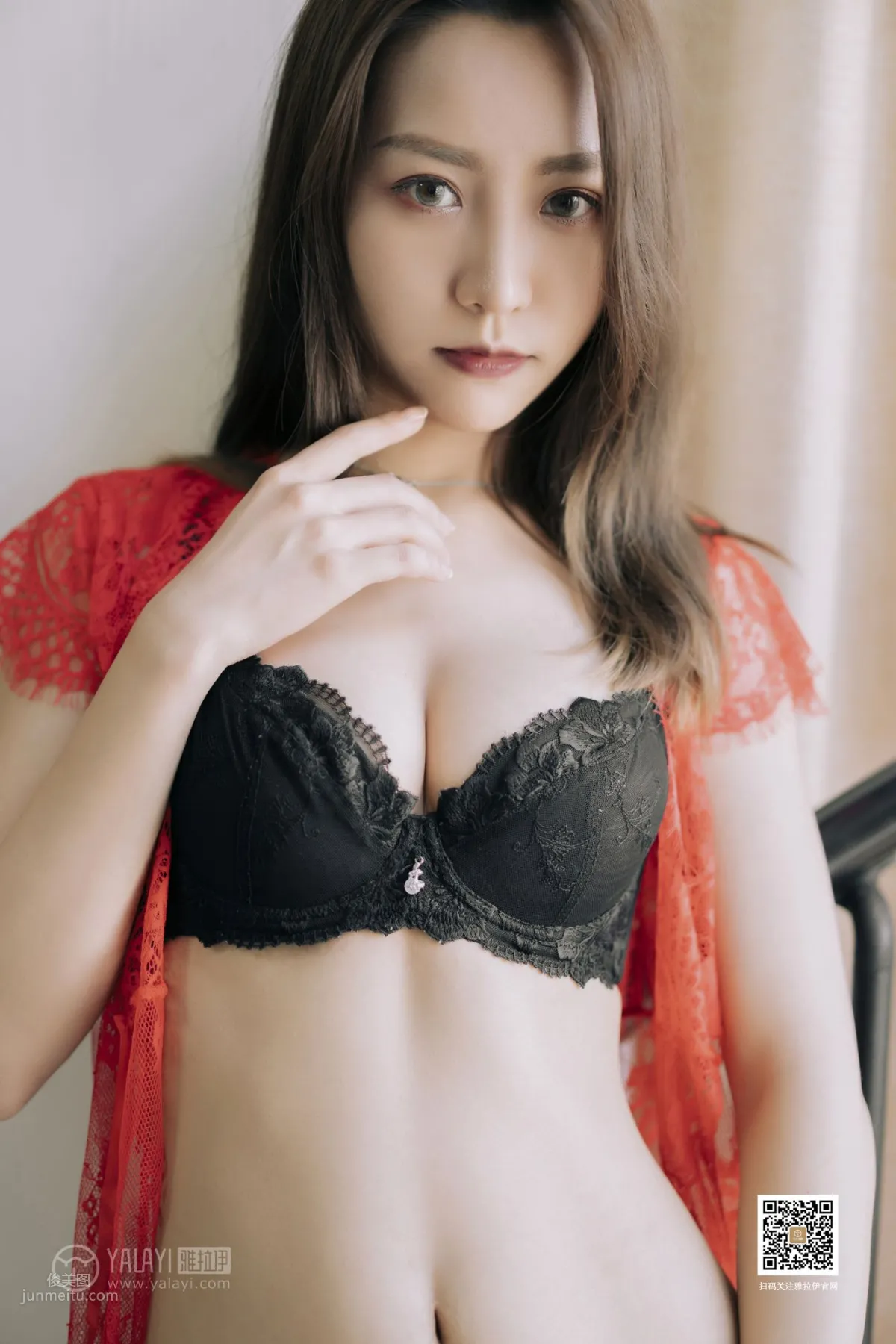 [YALAYI雅拉伊] 2019.08.27 No.381 紅與黑 芊芊 31