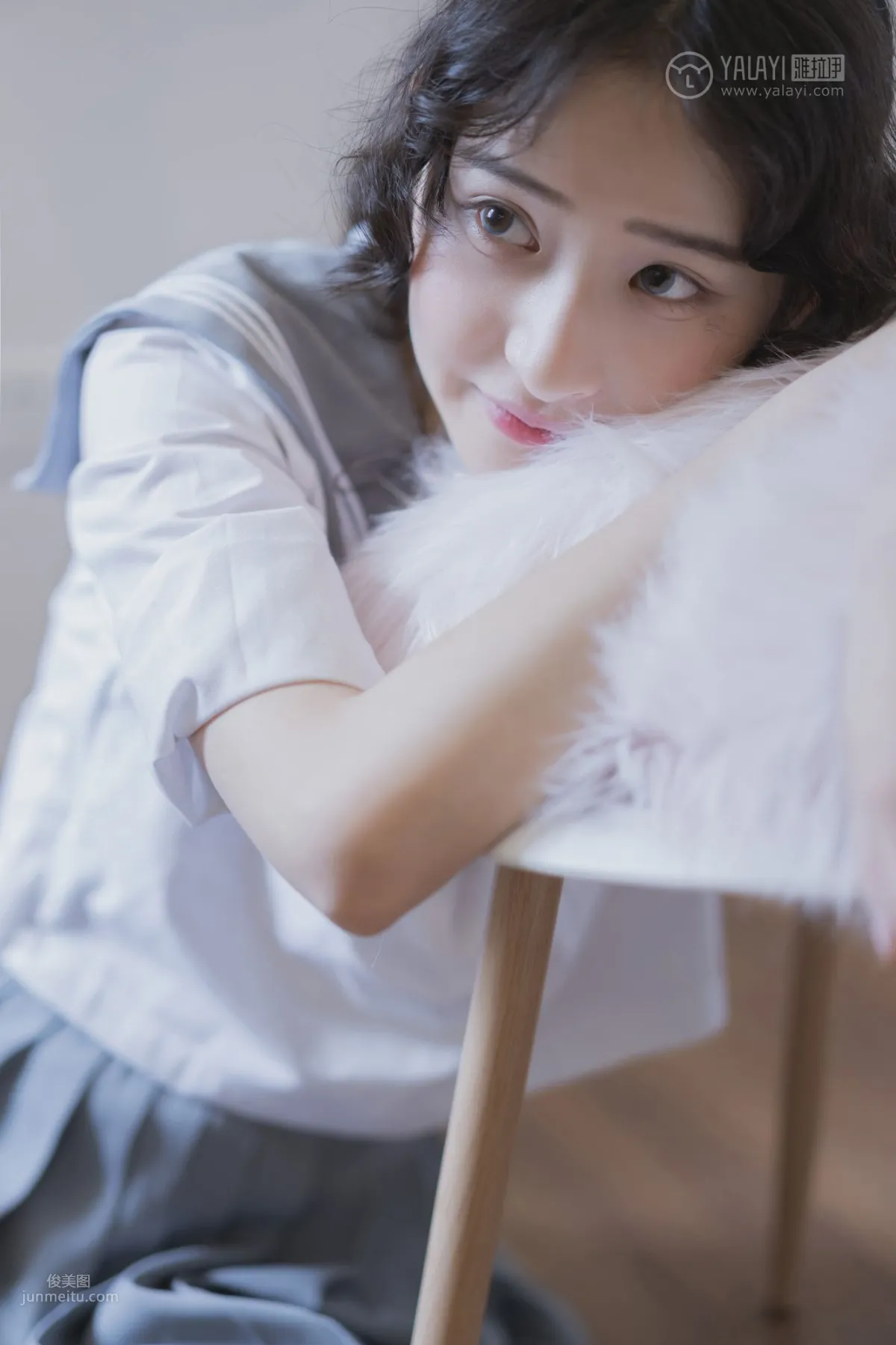 [YALAYI] 2019.07.25 No.349 Pure Schoolgirl Xi Zi photo 48