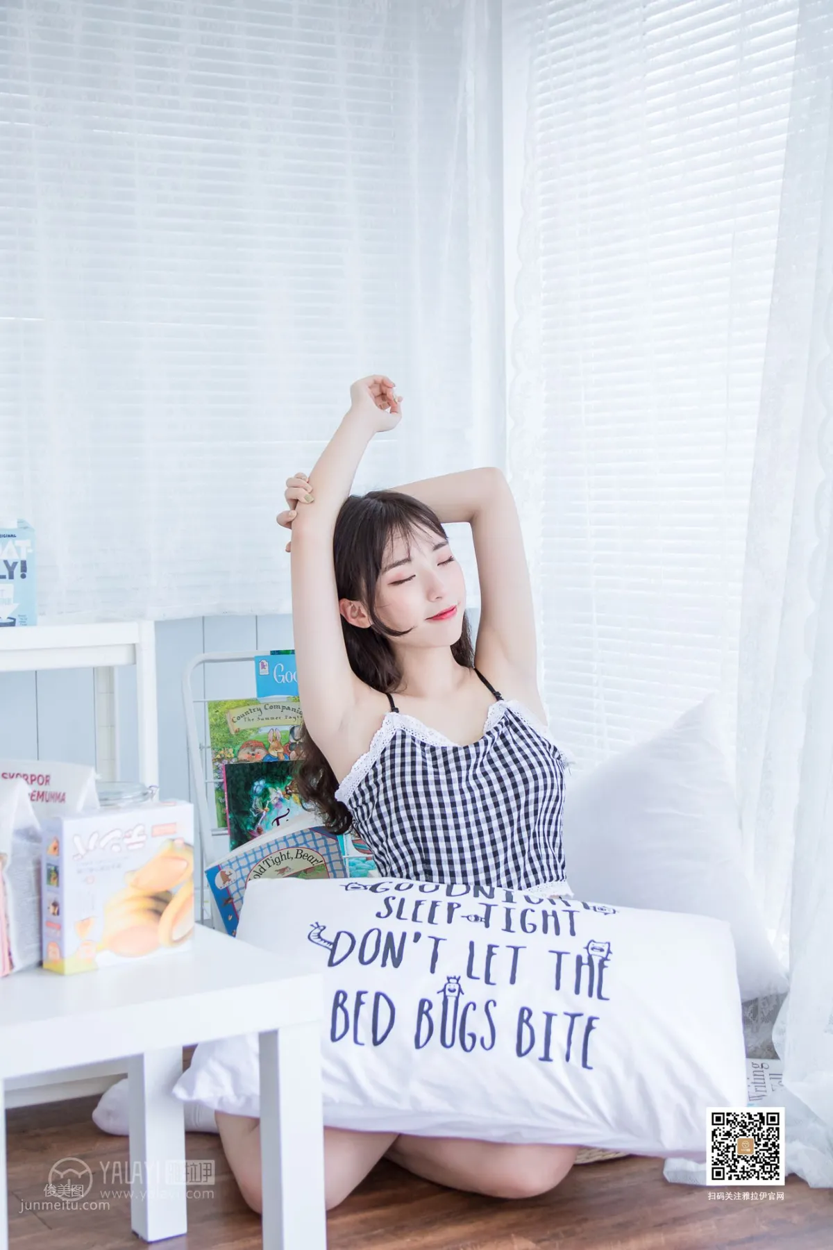 [YALAYI] 2019.08.14 No.369 A Pair of White Socks A Cheng photo 30