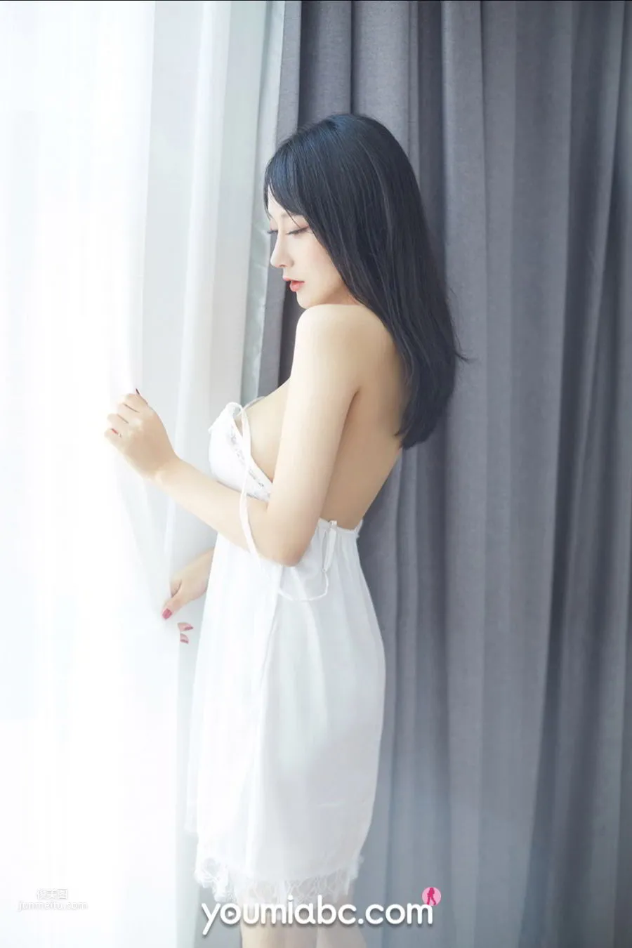 YouMei 2020.11.14 He Jiaying, Bathing Encounter Heartfelt photo 29