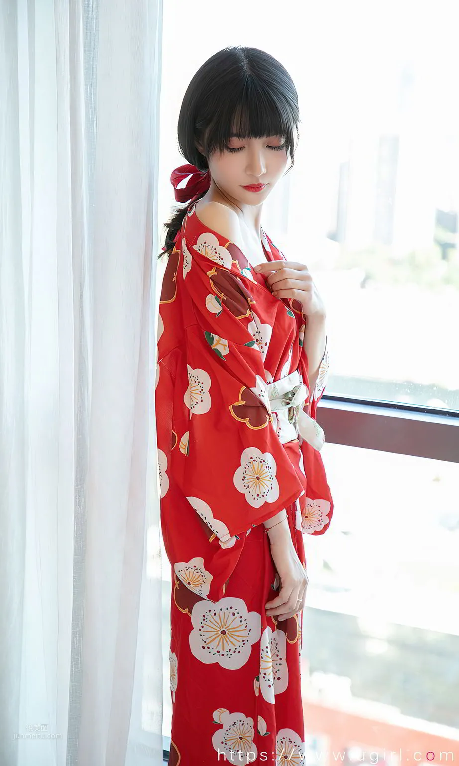 猫猫多情的猫咪 婀娜多姿的日式少女_11