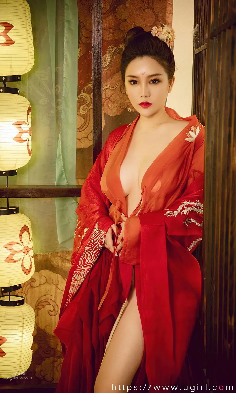 Jin Zilin Bright and Beautiful, Night Meeting in Neon Dress photo 16