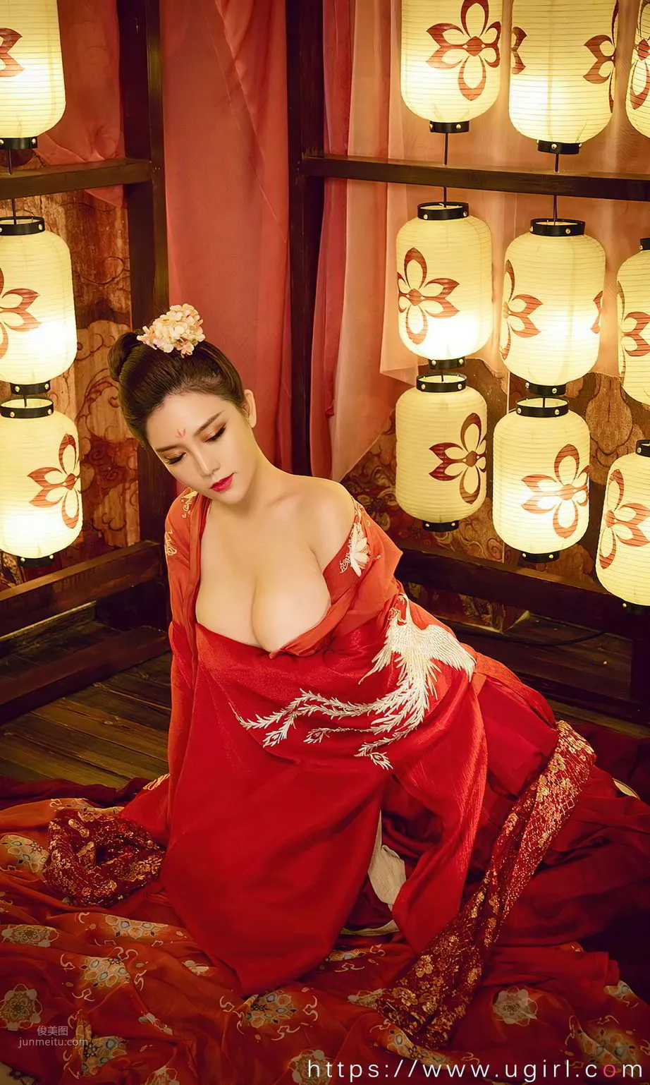 Jin Zilin Bright and Beautiful, Night Meeting in Neon Dress photo 24