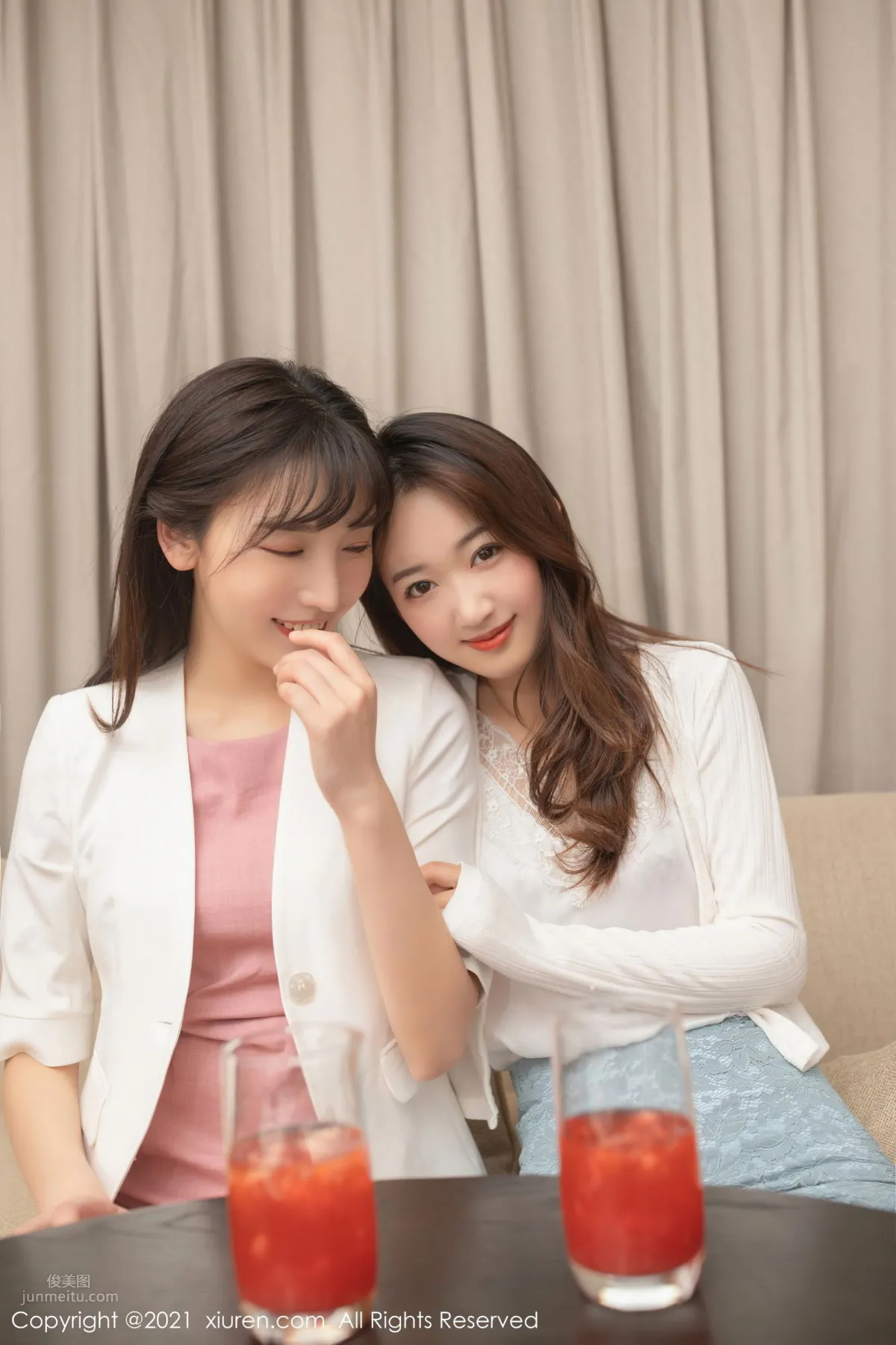 [XiuRen] 2021.02.20 No.3115 唐安琪&陆萱萱_4
