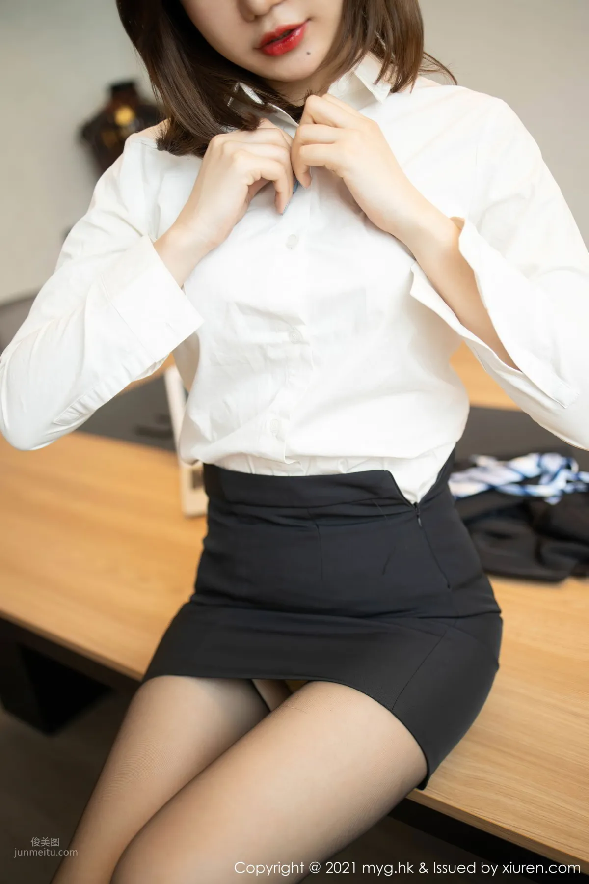 [MyGirl] 2021.03.19 VOL.499 Carina Qi Lijia photo 49