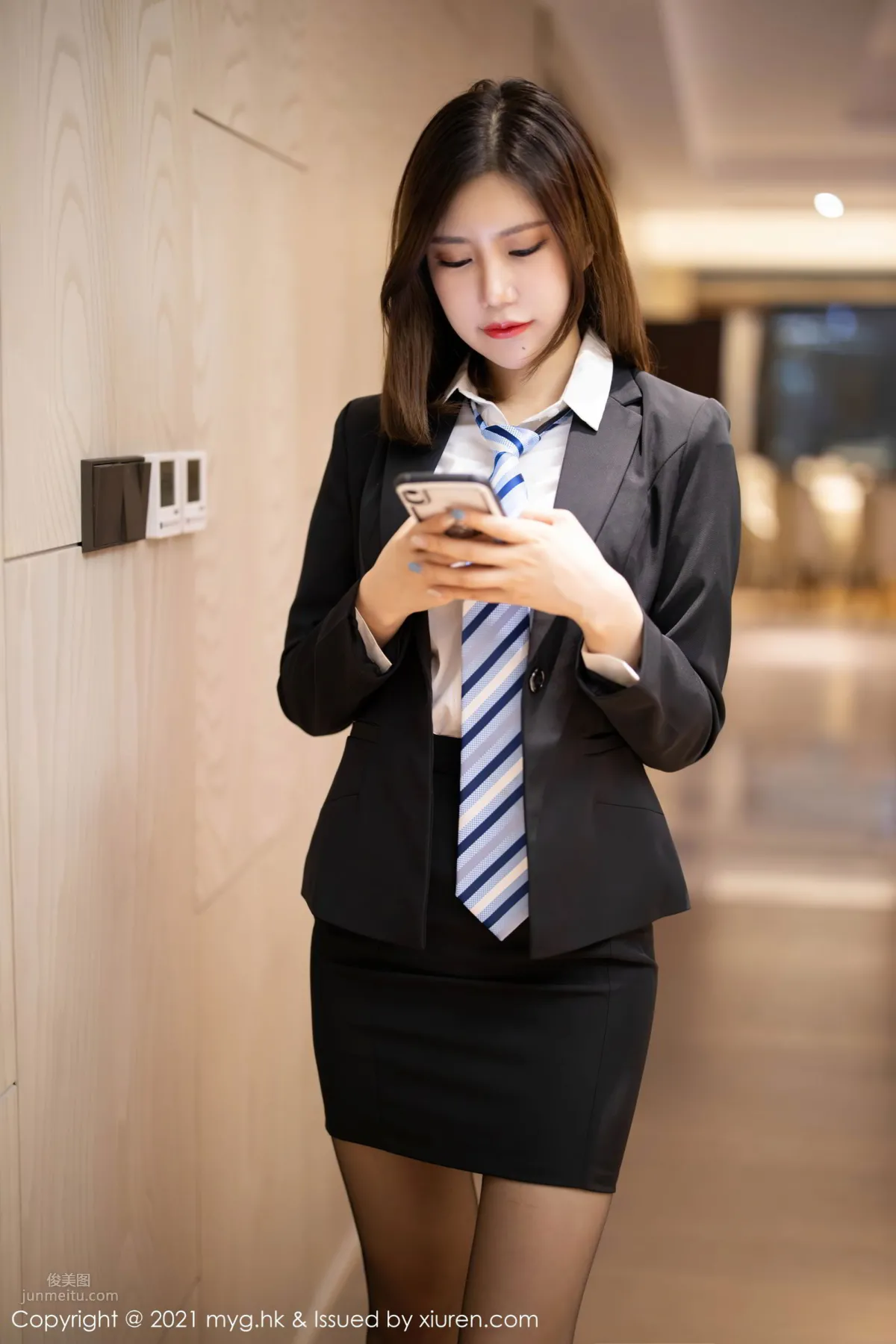 [MyGirl] 2021.03.19 VOL.499 Carina Qi Lijia photo 3