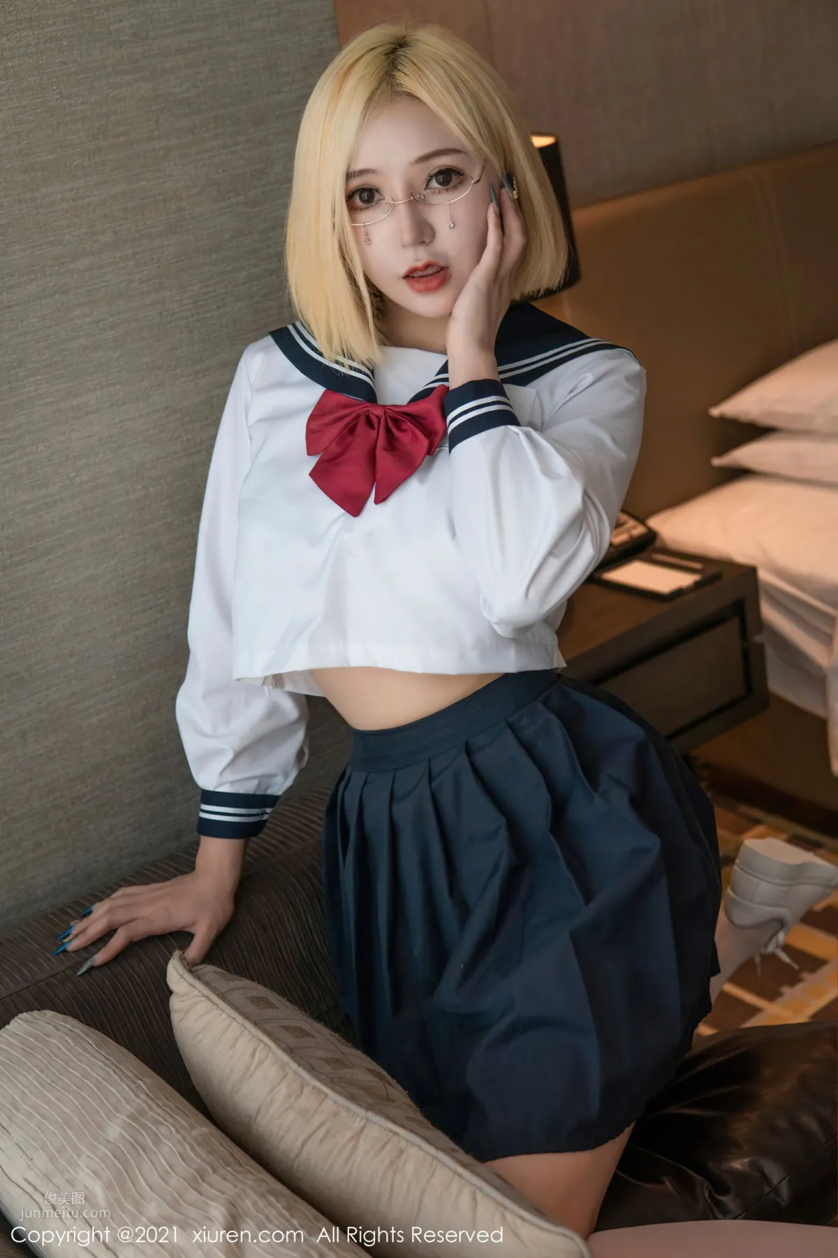 [XiuRen] 2021.03.04 No.3163 Wen Jinger photo 6