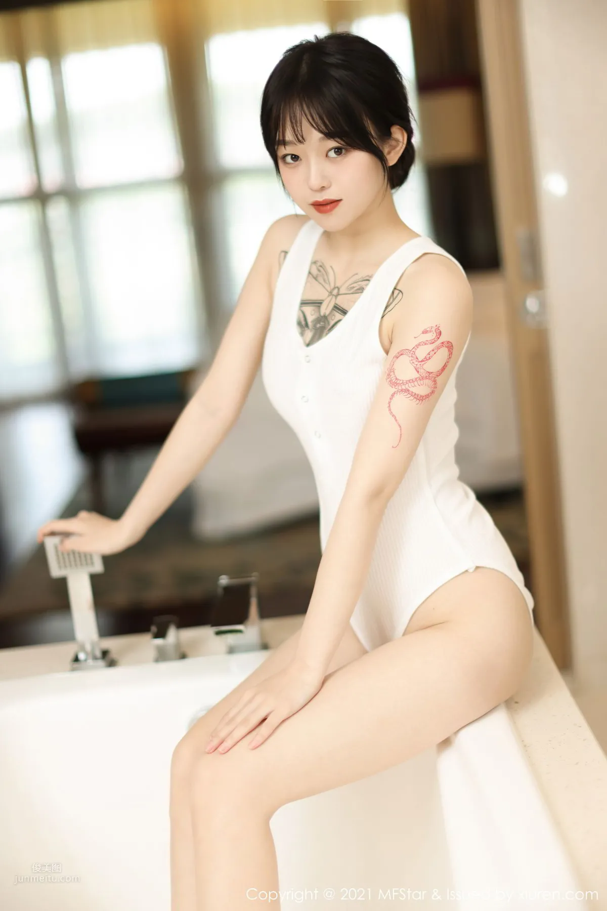 [MFStar] 2021.05.17 VOL.496 Xiaonai Pingwu Wu photo 3