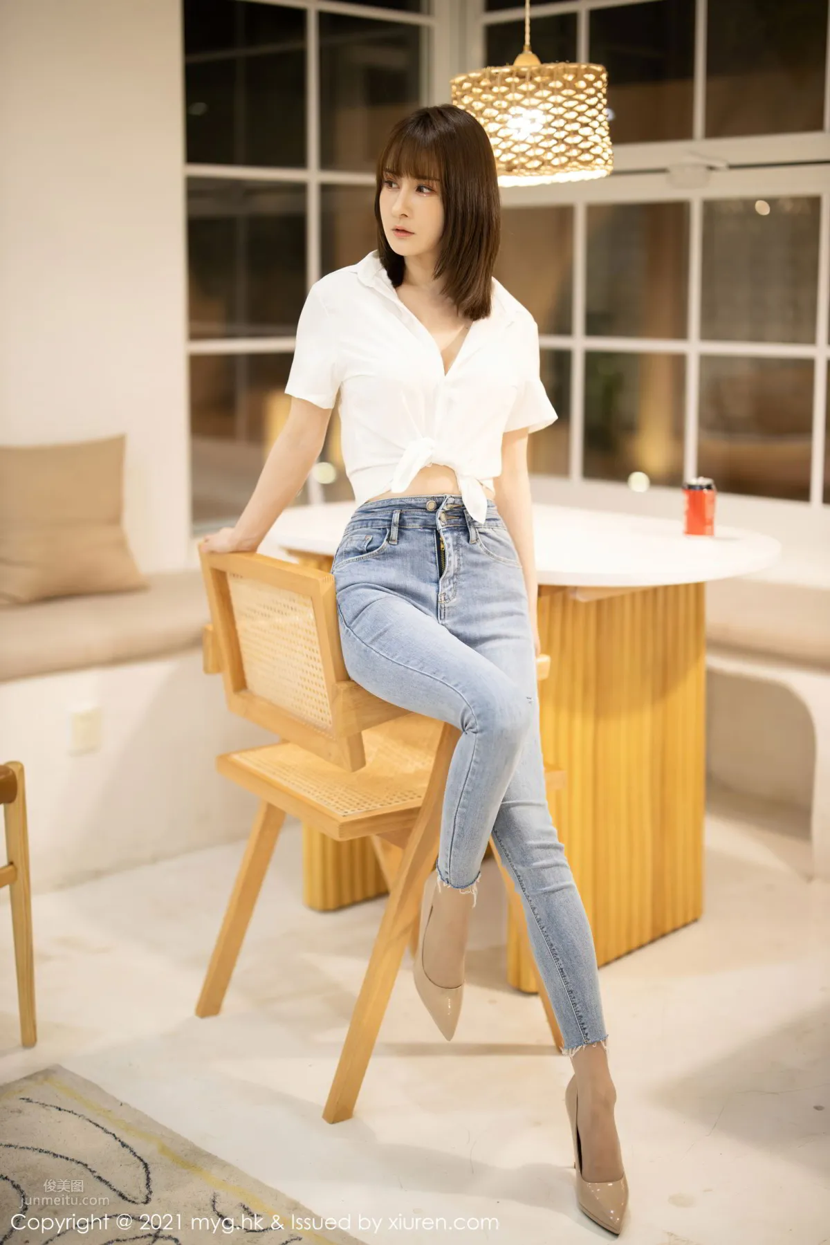 Cai Wenyu Jiangsu-Zhejiang-Shanghai Travel Shoot, Classic White Shirt and Jeans photo 31