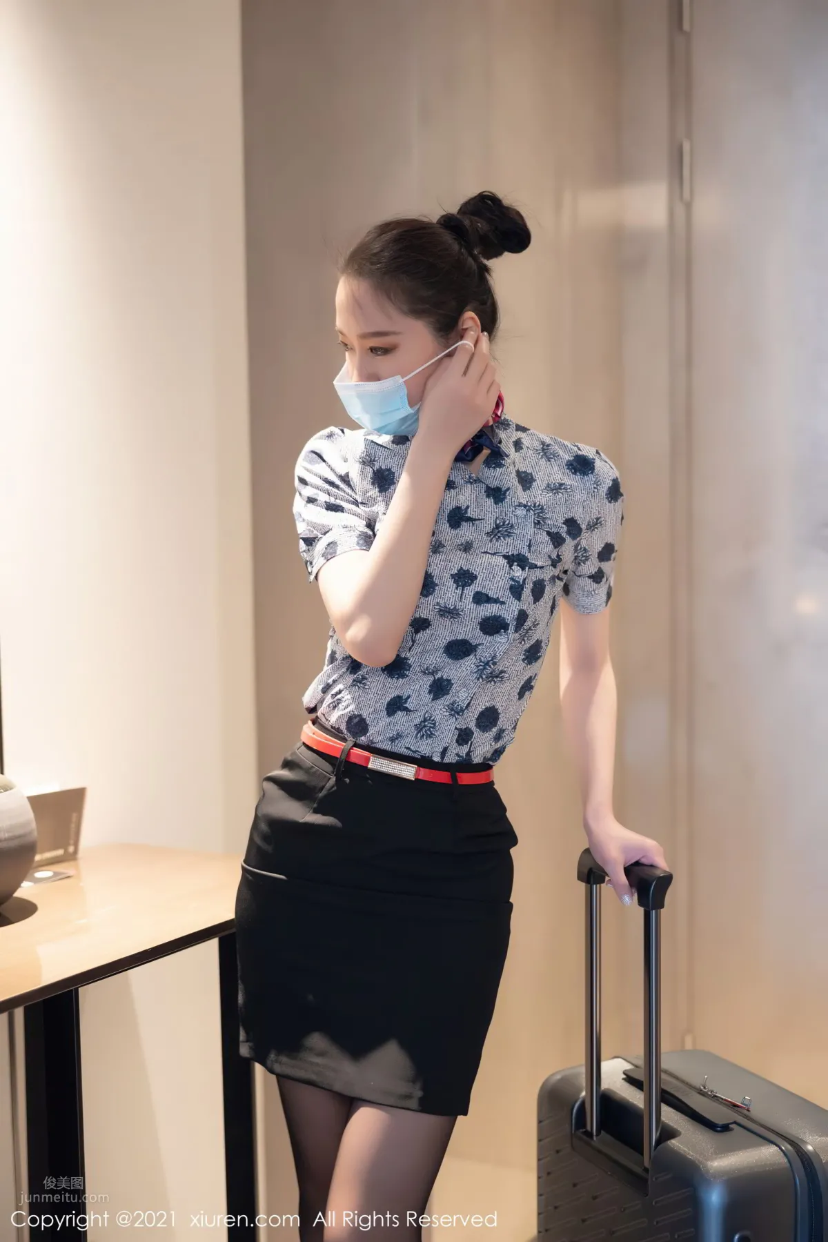 Flight Attendant Goddess Meng Xinyue, The Envy of Countless Men photo 7