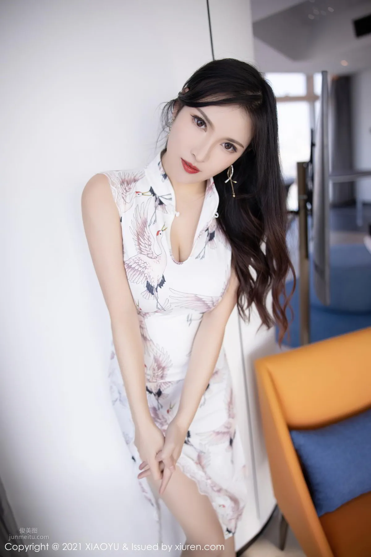 Light Mature Beauty Qiao Manni, Romantic Charm Qipao photo 6