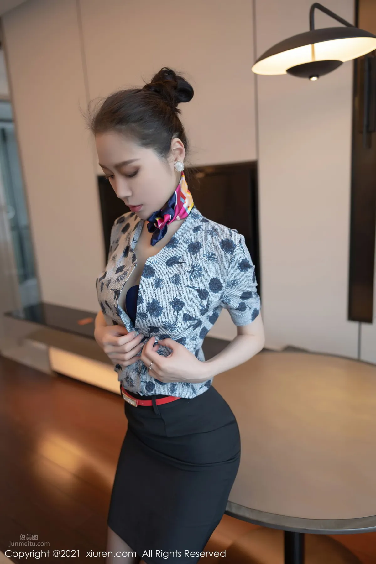Flight Attendant Goddess Meng Xinyue, The Envy of Countless Men photo 17