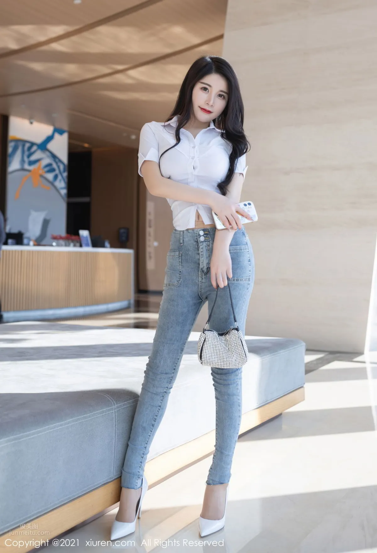 [XiuRen] 2021.06.03 VOL.3501 美七Mia_1
