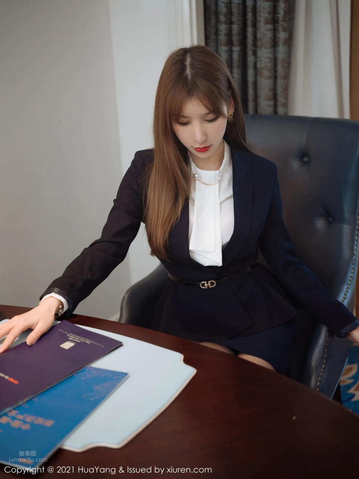 [HuaYang] 2021.04.30 VOL.397 Zhou Yuxi Sandy photo 12