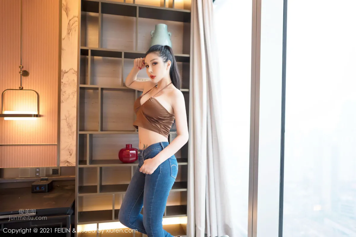[FeiLin] 2021.06.16 VOL.395 Tian Bingbing photo 4