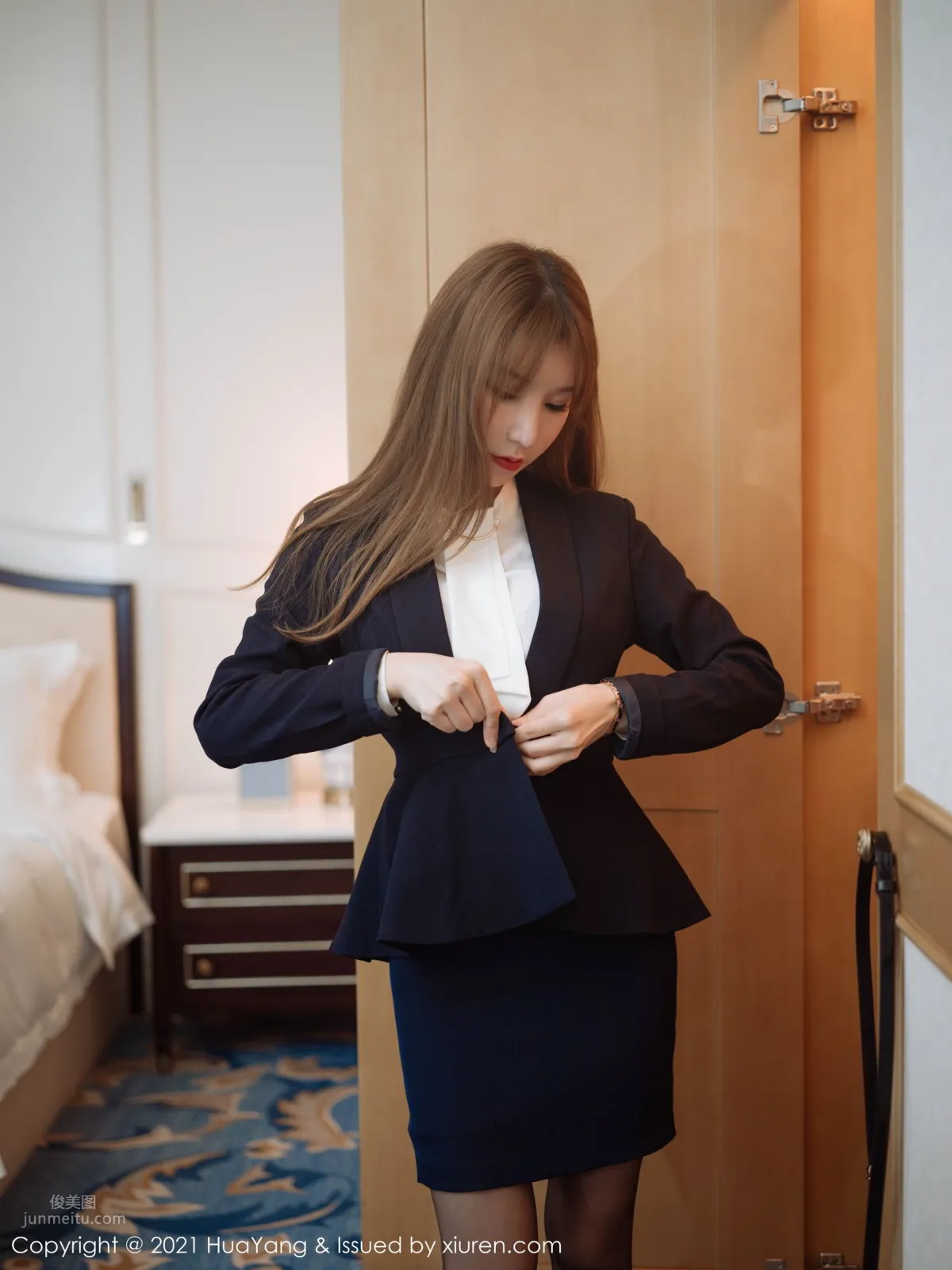 [HuaYang] 2021.04.30 VOL.397 Zhou Yuxi Sandy photo 27