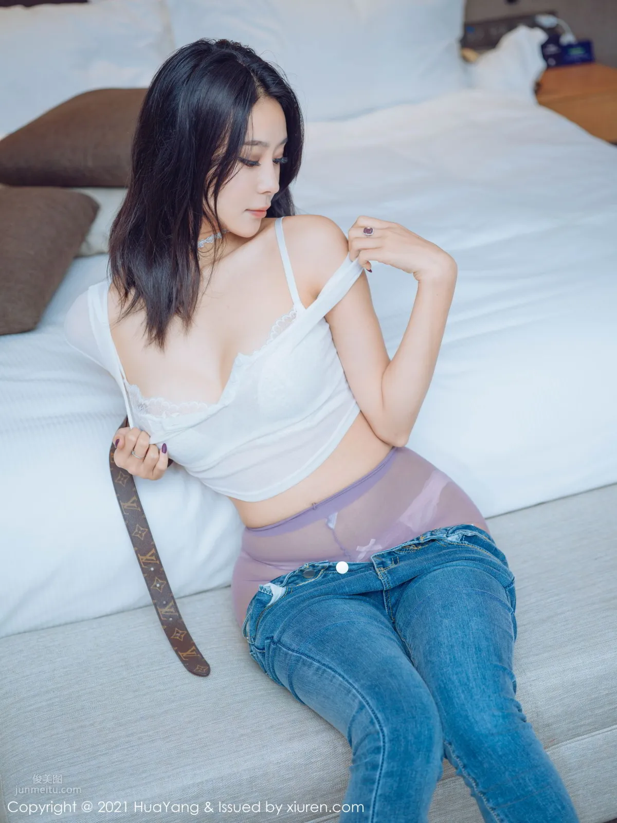 [HuaYang] 2021.05.20 VOL.405 藍夏Akasha 8