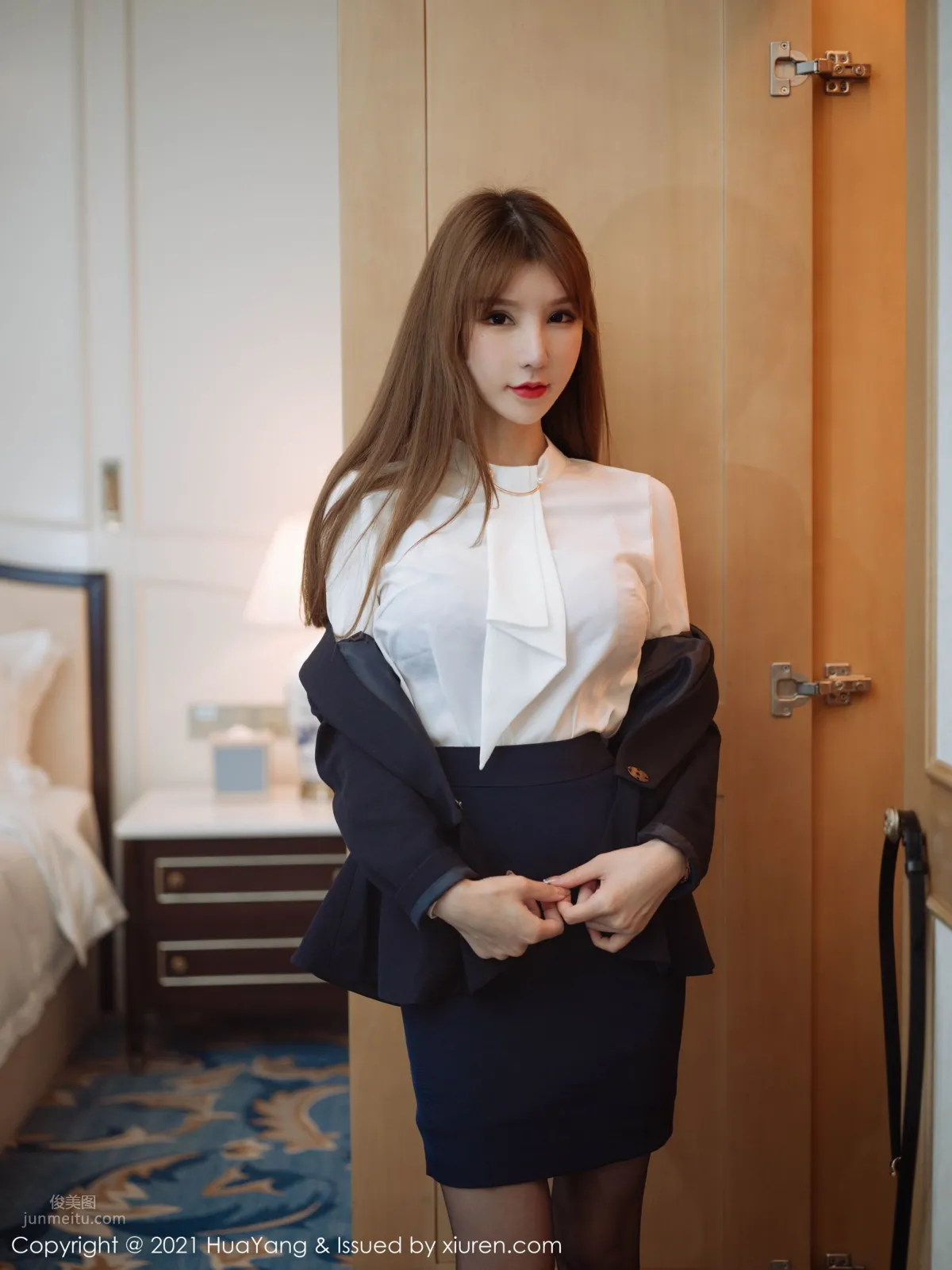 [HuaYang] 2021.04.30 VOL.397 Zhou Yuxi Sandy photo 28
