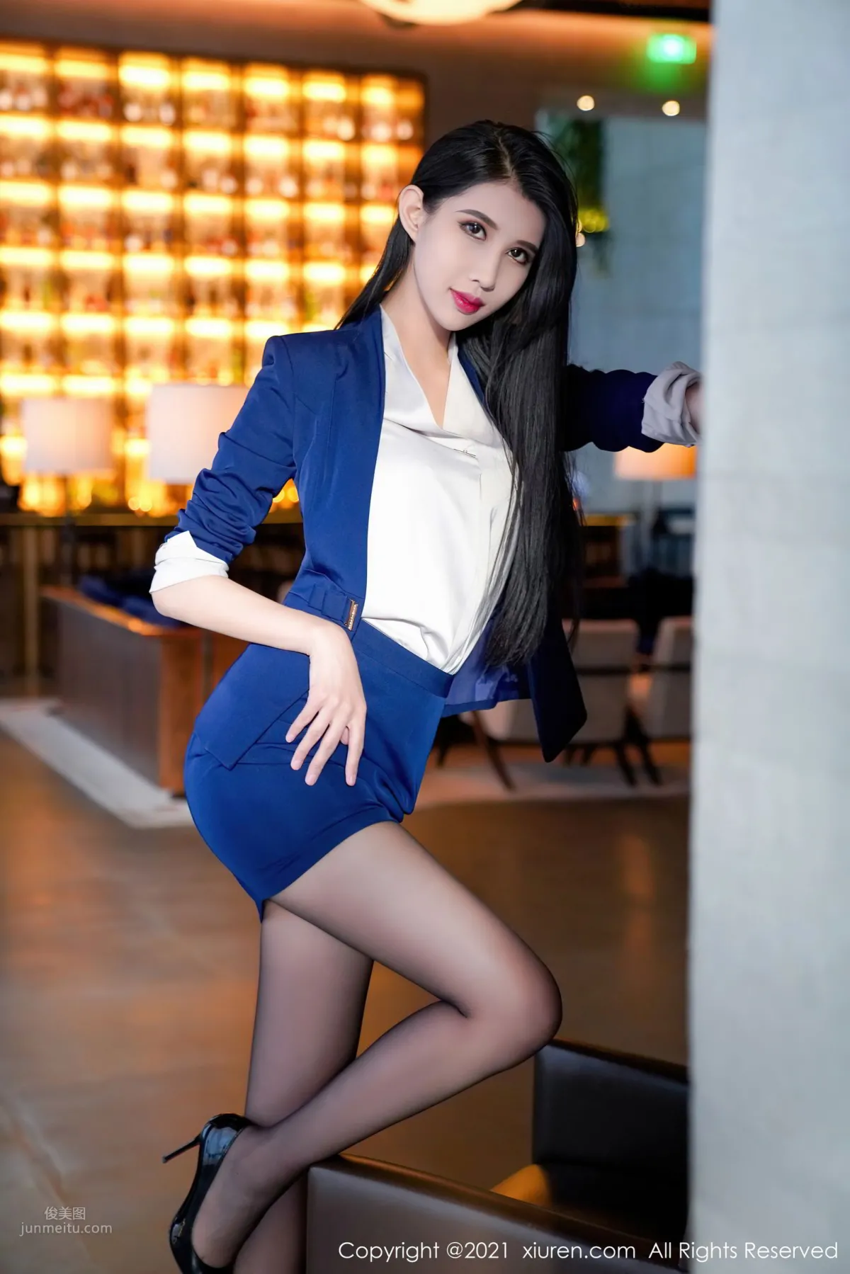 [XiuRen] 2021.06.16 VOL.3546 Ge Zheng Net Height 184cm photo 12