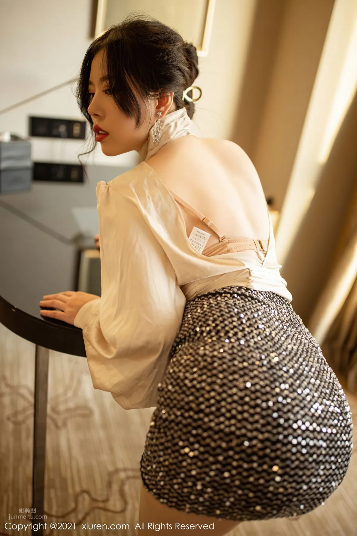Light Mature Beauty Bai Ruxue, Elegant Urban OL Outfit photo 7