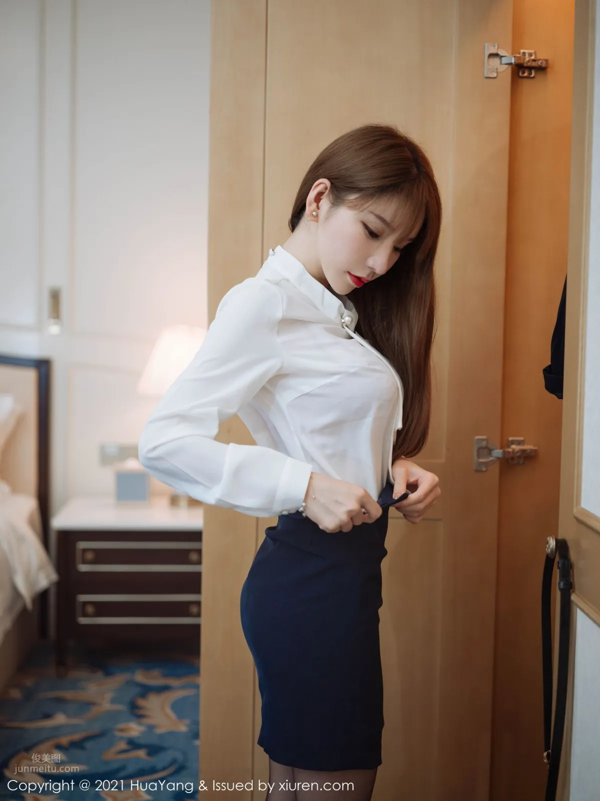 [HuaYang] 2021.04.30 VOL.397 Zhou Yuxi Sandy photo 29