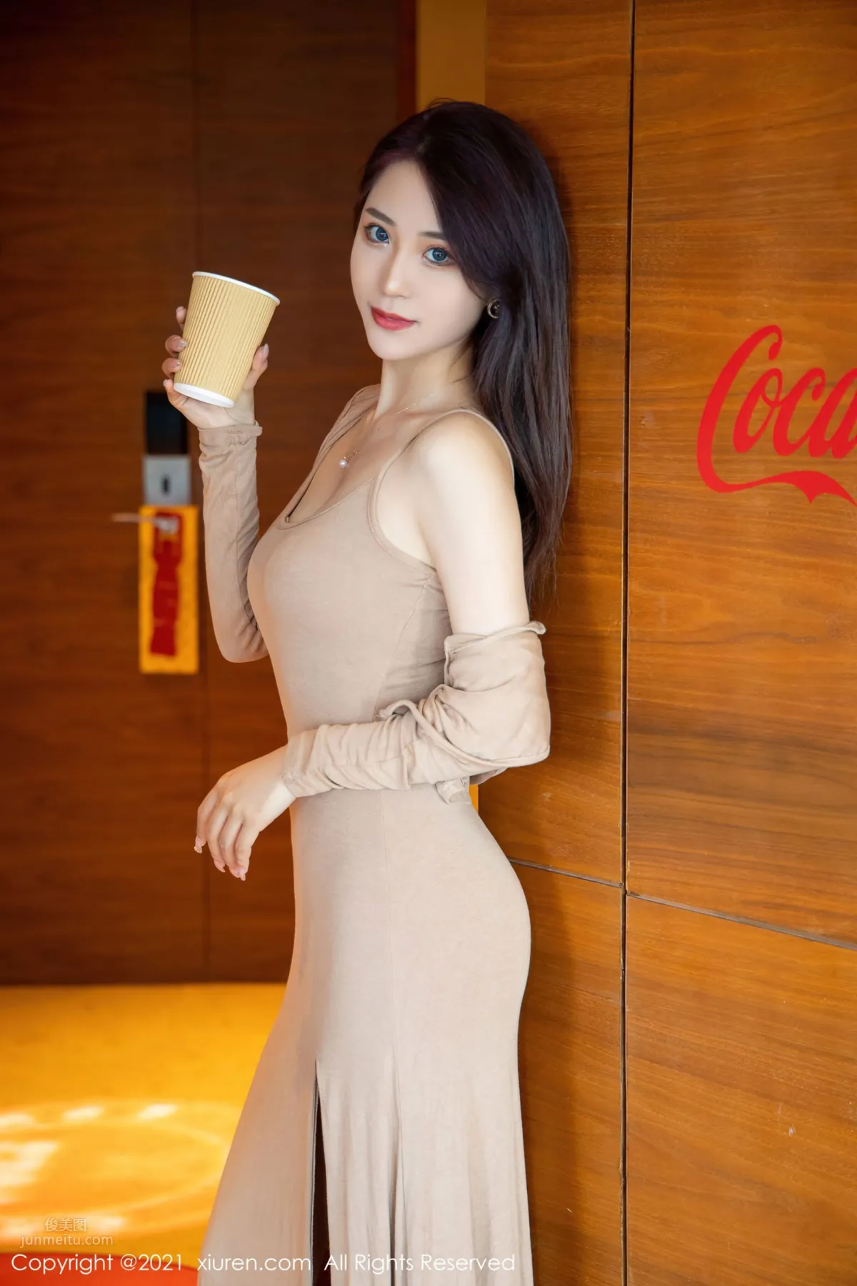 骨感女神周慕汐baby 清秀面容婀娜長裙 2