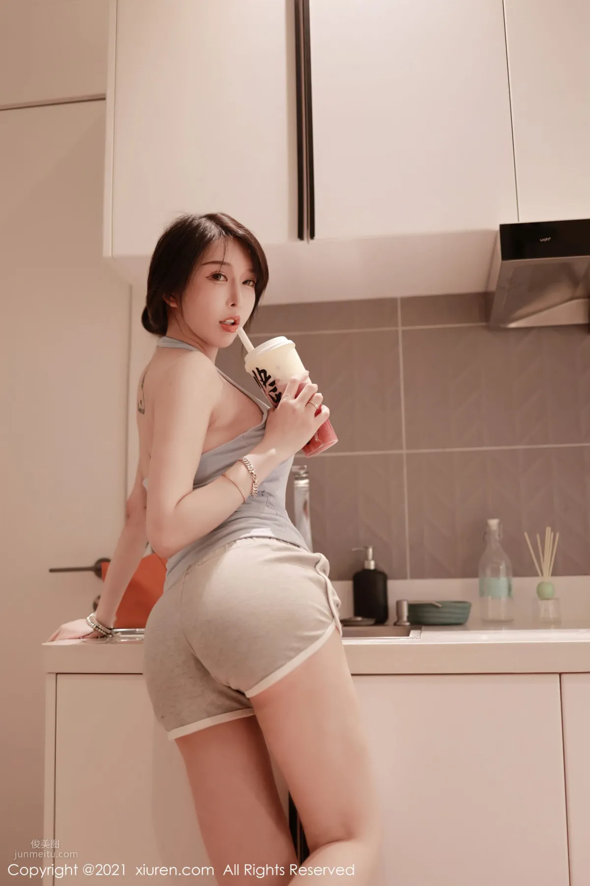 Otaku Goddess Yutu miki Homewear Girlfriend Perspective photo 6