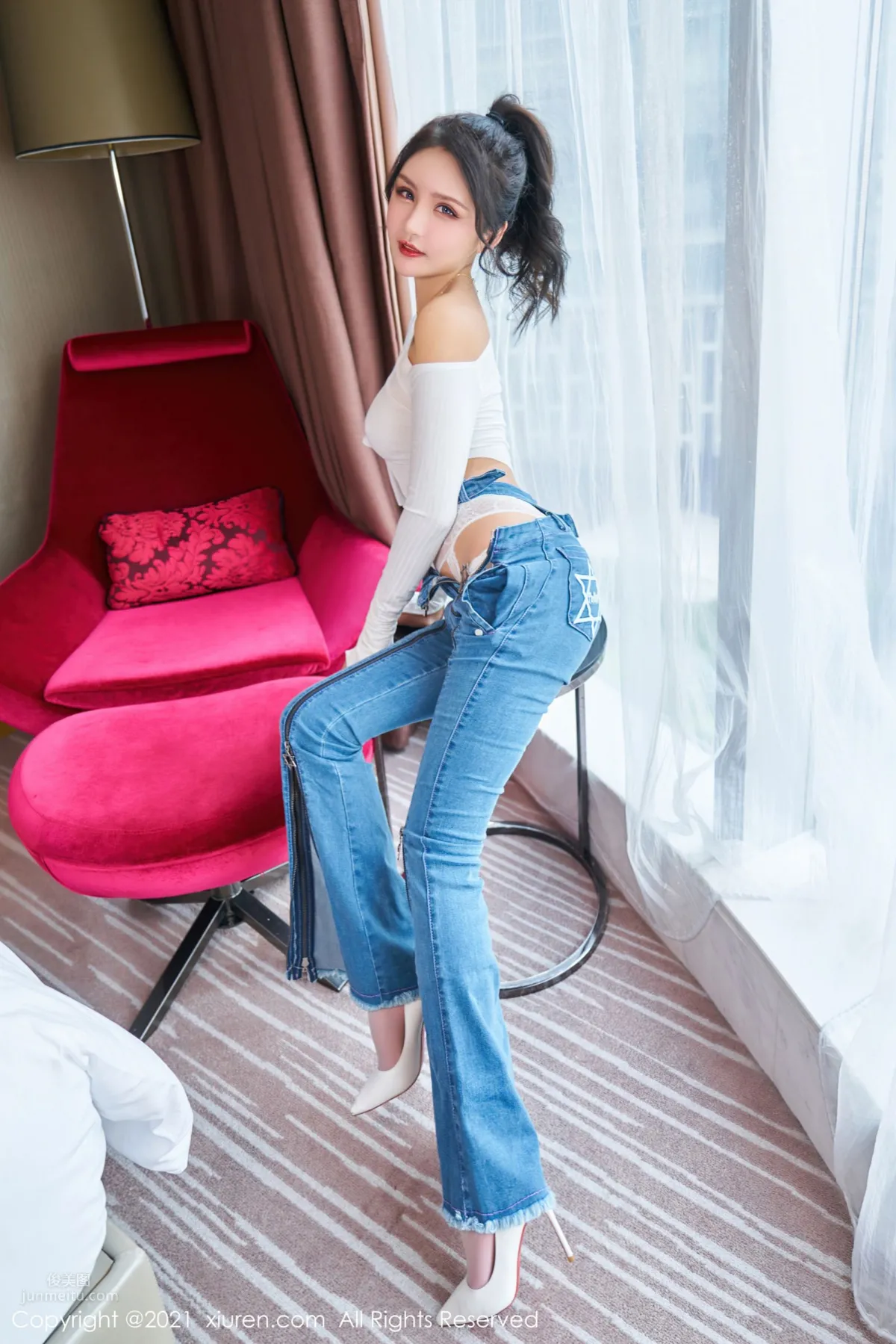 Bright and Charming Emily Yin Fei, Unique Charm of Jeans photo 16