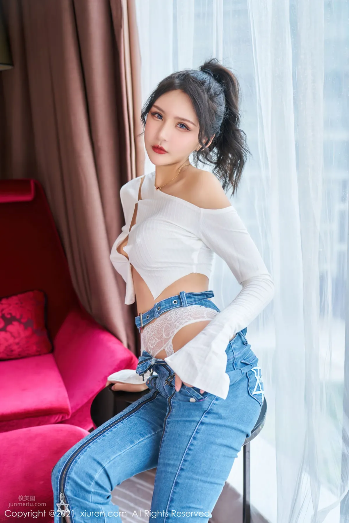 Bright and Charming Emily Yin Fei, Unique Charm of Jeans photo 15