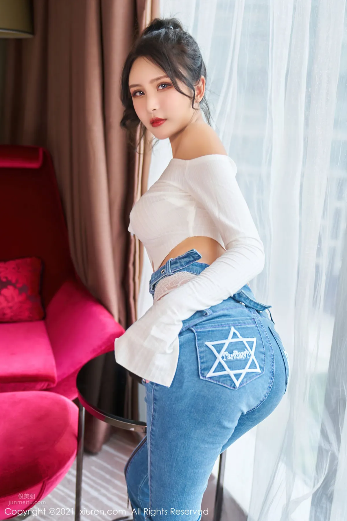Bright and Charming Emily Yin Fei, Unique Charm of Jeans photo 13