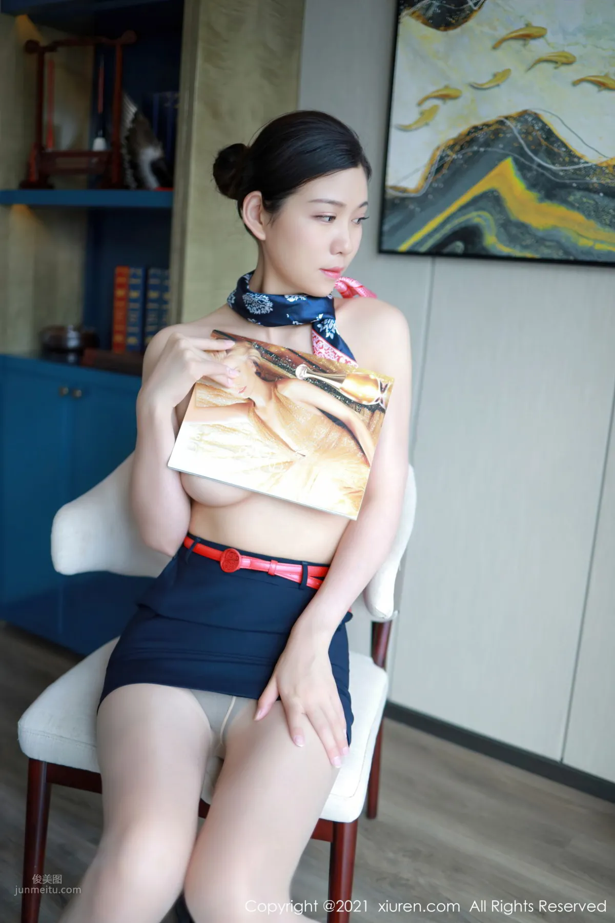 超高美人李雅柔 心馳神往的空姐 38
