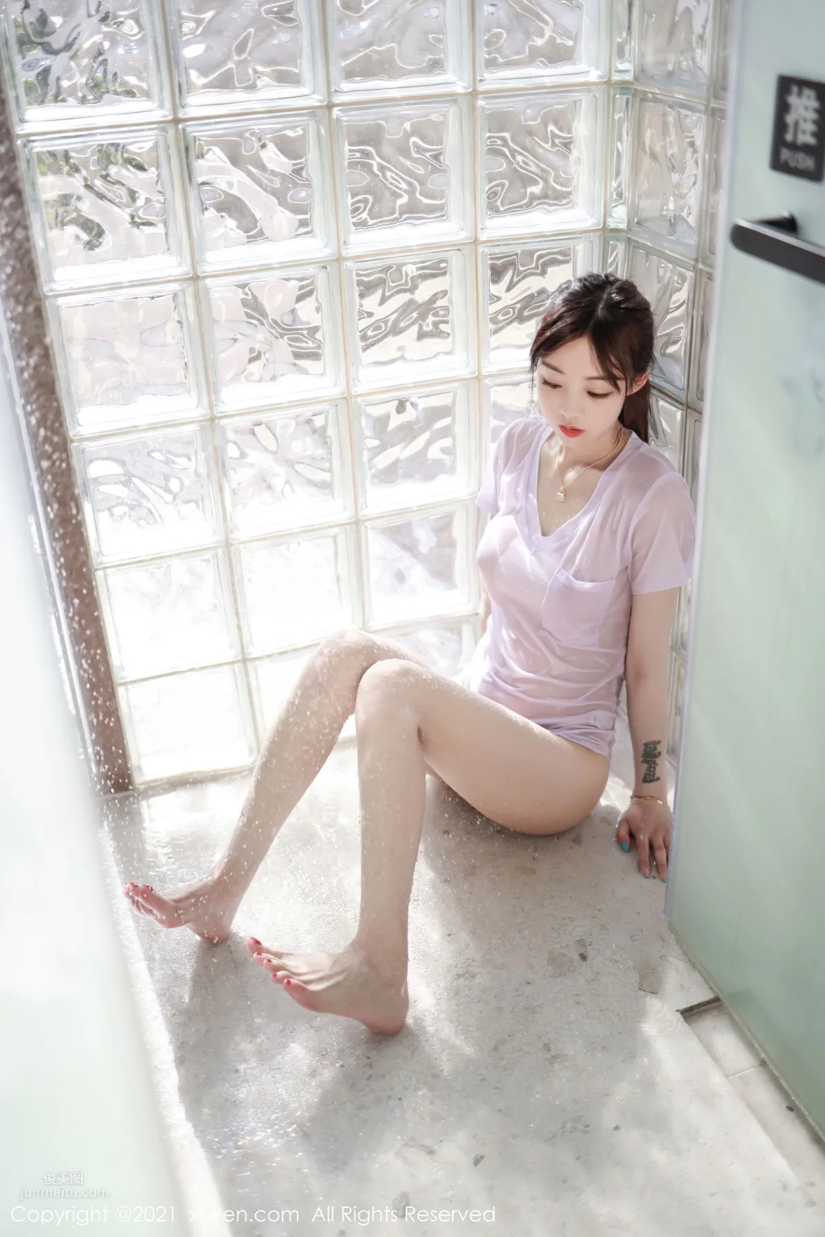 She Beila Xishuangbanna Travel Shoot, Sportswear and Bathroom Series photo 32