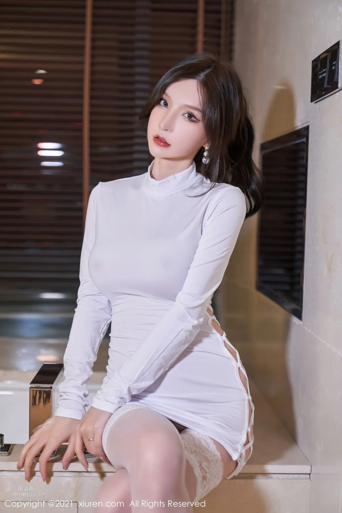 Home Goddess Zhou Yuxi, Blooming Fully in the Bathroom photo 20
