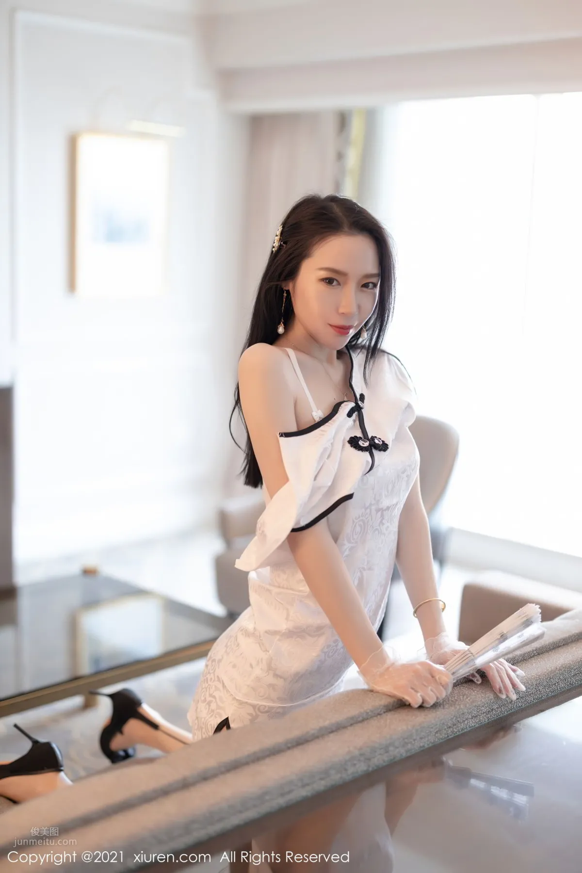Qipao Beauty Meng Xinyue, Classical and Romantic Elegance photo 25