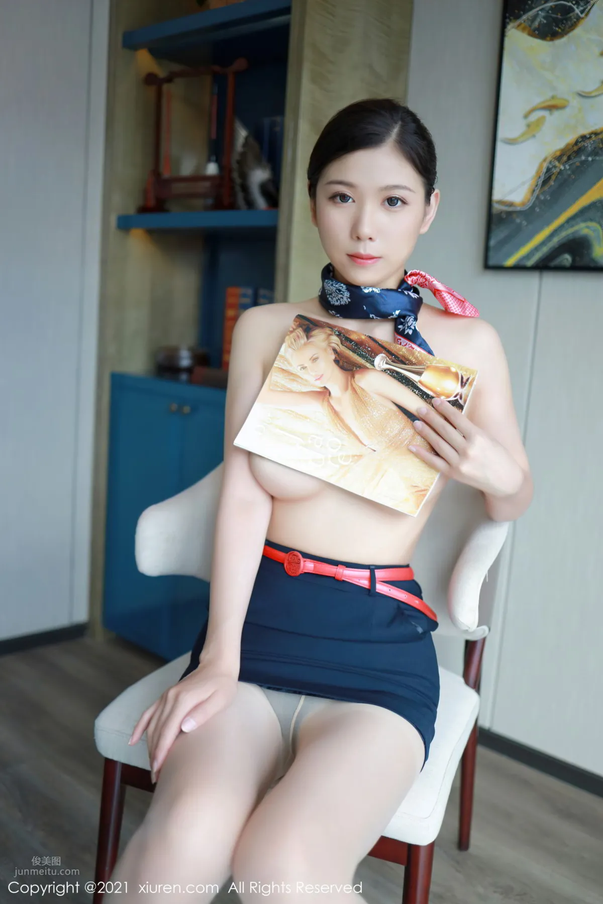 超高美人李雅柔 心馳神往的空姐 37