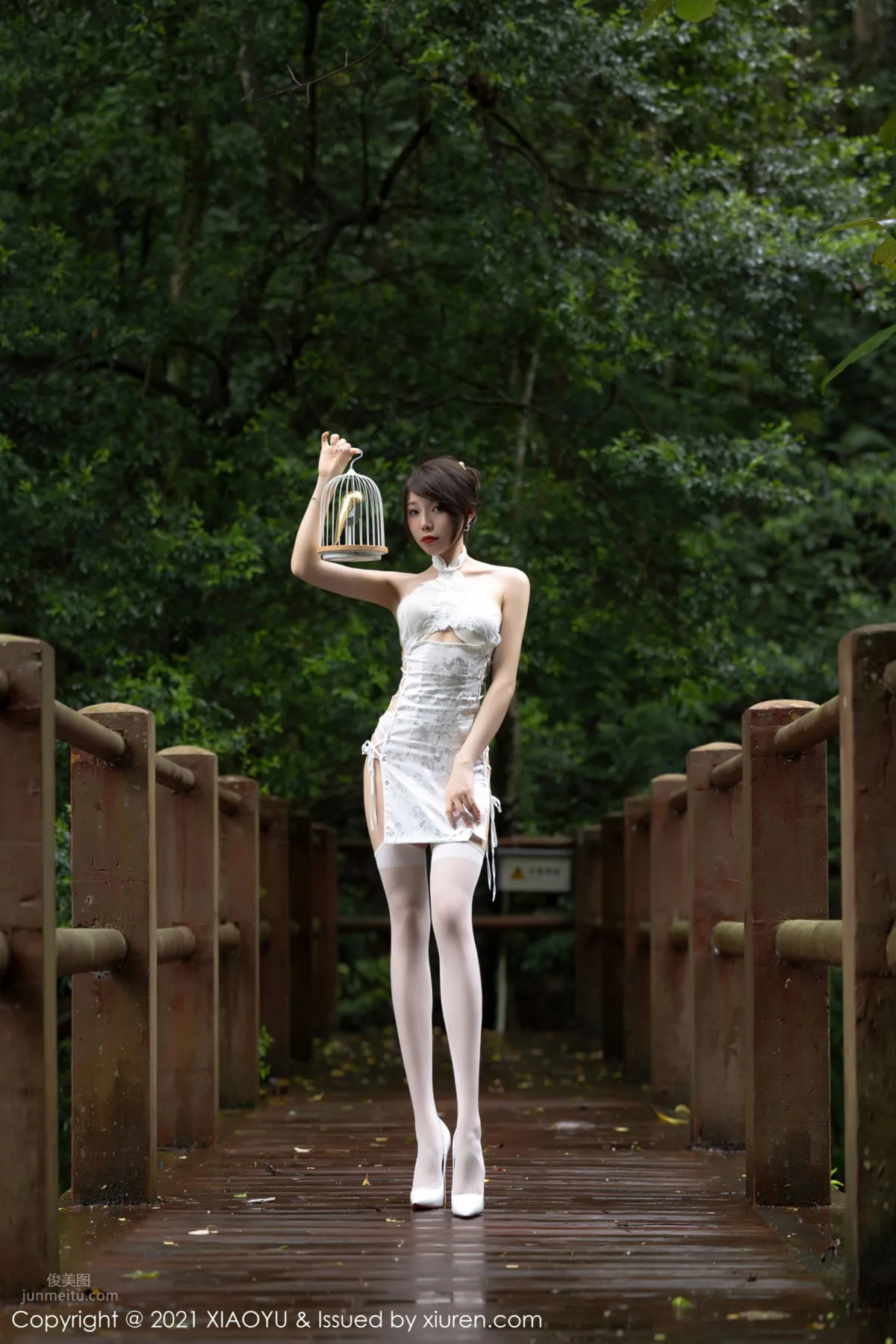 Zhizhi Booty, Mountains and Forest, Classical Elegant Romantic Qipao photo 32