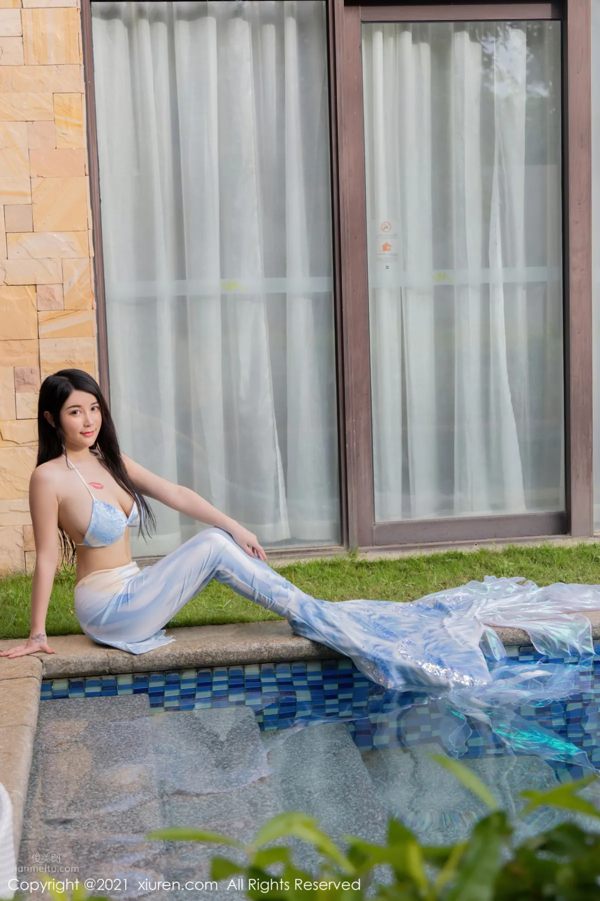 Meiqi Mia Pool Series Gorgeous Mermaid Outfit photo 27